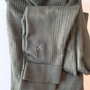 Men's Lululemon track jacket green size Medium